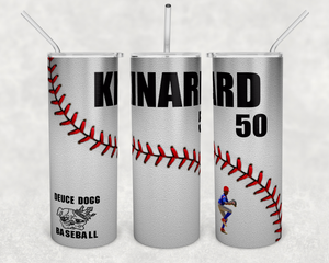 Custom Sport PHOTO Tumbler with Straw