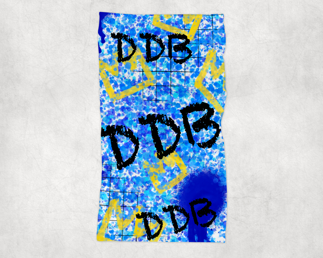 DDB Blue and Yellow Gaiter