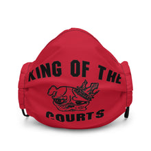 Load image into Gallery viewer, King of the Courts Premium face mask
