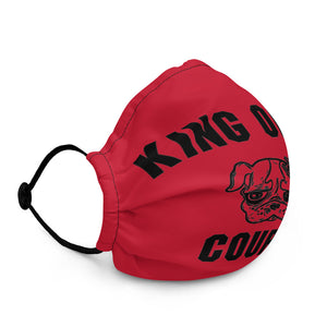 King of the Courts Premium face mask