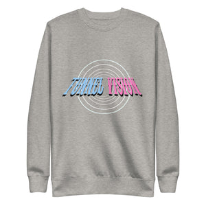 Tunnel Vision Blue + Pink  Sweatshirt