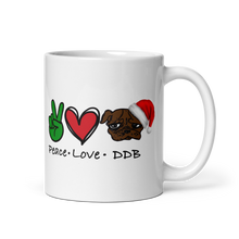 Load image into Gallery viewer, 11oz Mug - Peace Love DDB
