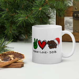 11oz Mug - Peace Love DDB