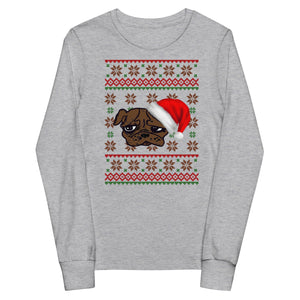 DDB Santa Youth long sleeve tee